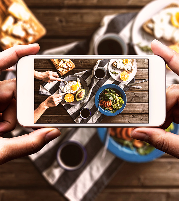 Come rendere i cibi più instagrammabili: food e social