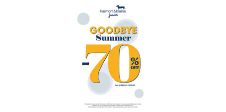 Goodbye Summer! Da Harmont & Blaine Junior -70%
